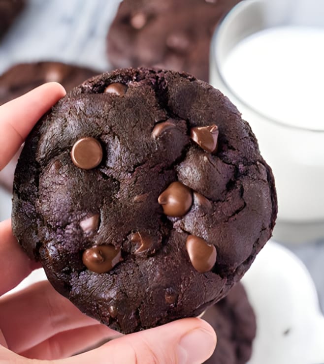 Double Chocolate Chip Cookies, GOURMET