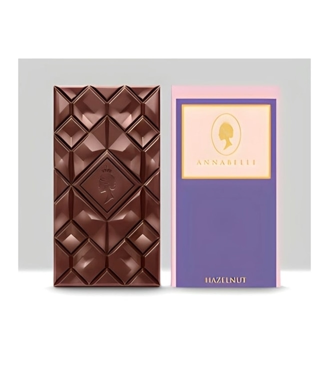 Large Hazelnut Chocolate Bar By Annabelle, GOURMET