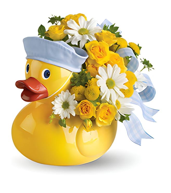 Ducky Delight - Boy, FLOWERS