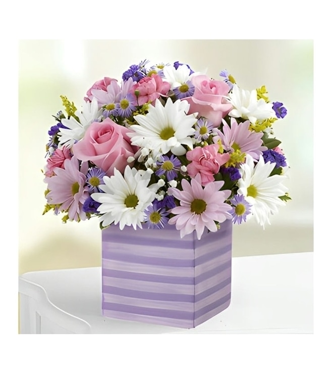 Purple Poetry Bouquet, FLOWERS