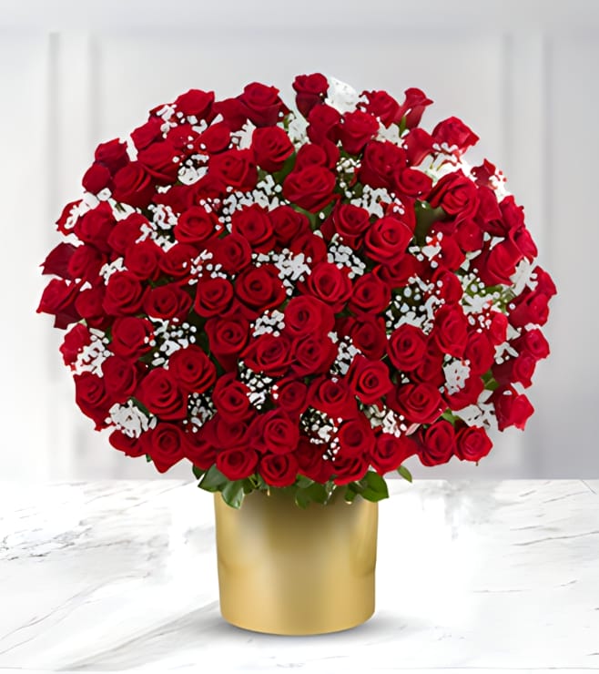 200 Red Roses