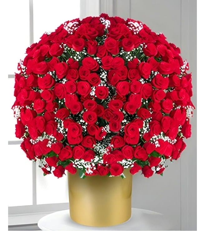 500 Red Roses, FLOWERS