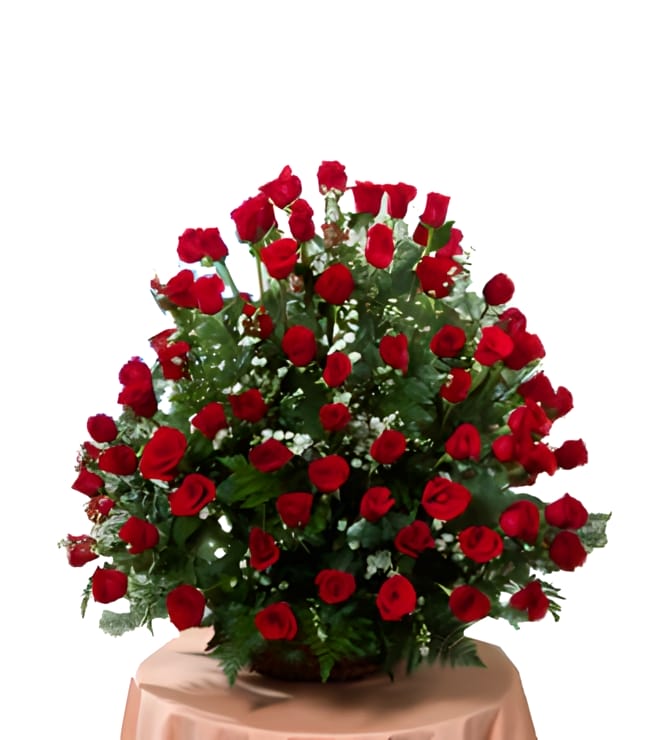 72 Red Roses, FLOWERS